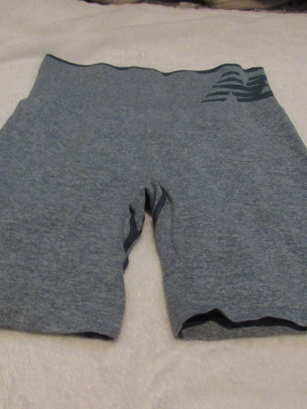 New Balance Green Biker Shorts Size Medium USED